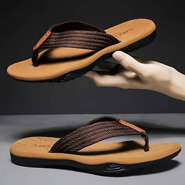 Bequeme Flip-Flops für Herren - Leicht, Rutschfest, Ideal für Sommer - Komfortable Sandalen für jeden Anlass