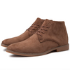 Bequeme Chukka Boots Herren aus Wildleder, Klassische Stiefeletten