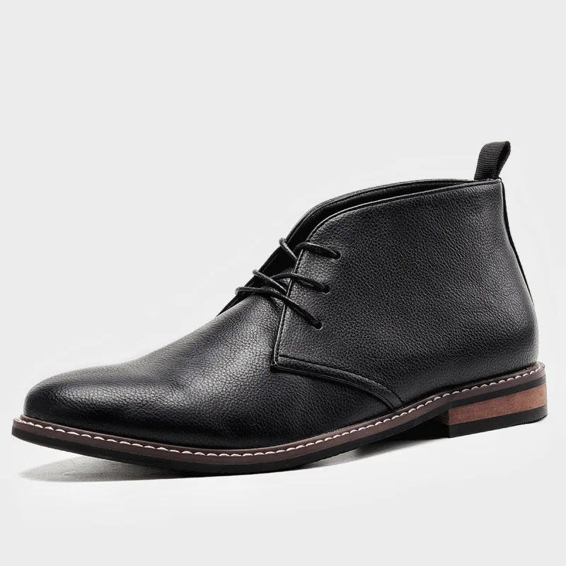 Hochwertige Chukka Boots Herren aus Wildleder, Lässige Stiefeletten