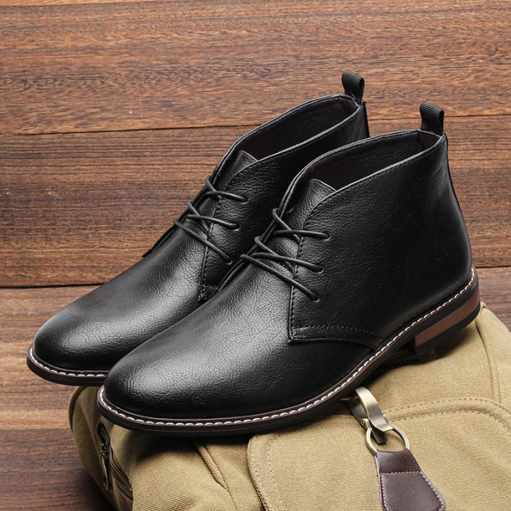 Hochwertige Chukka Boots Herren aus Wildleder, Lässige Stiefeletten