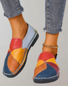 Damen Loafers Flicken