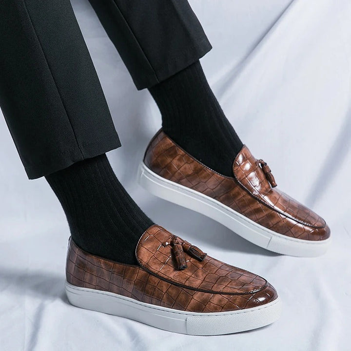 Bequeme Loafers für Männer - Elegante Schuhe aus weichem Leder - Ideal für Freizeit und Büro