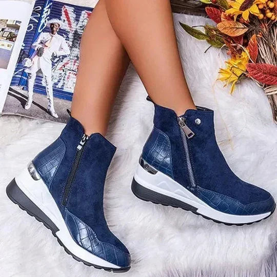 Damen - Winterstiefel - Warmes Futter - Bequeme und stylische Stiefel für kalte Tage