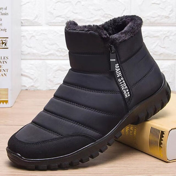 Herren - Wasserdichte Stiefel - Warm und Bequem - Outdoor Schuhe für kaltes Wetter