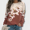 Pullover mit floralem Muster