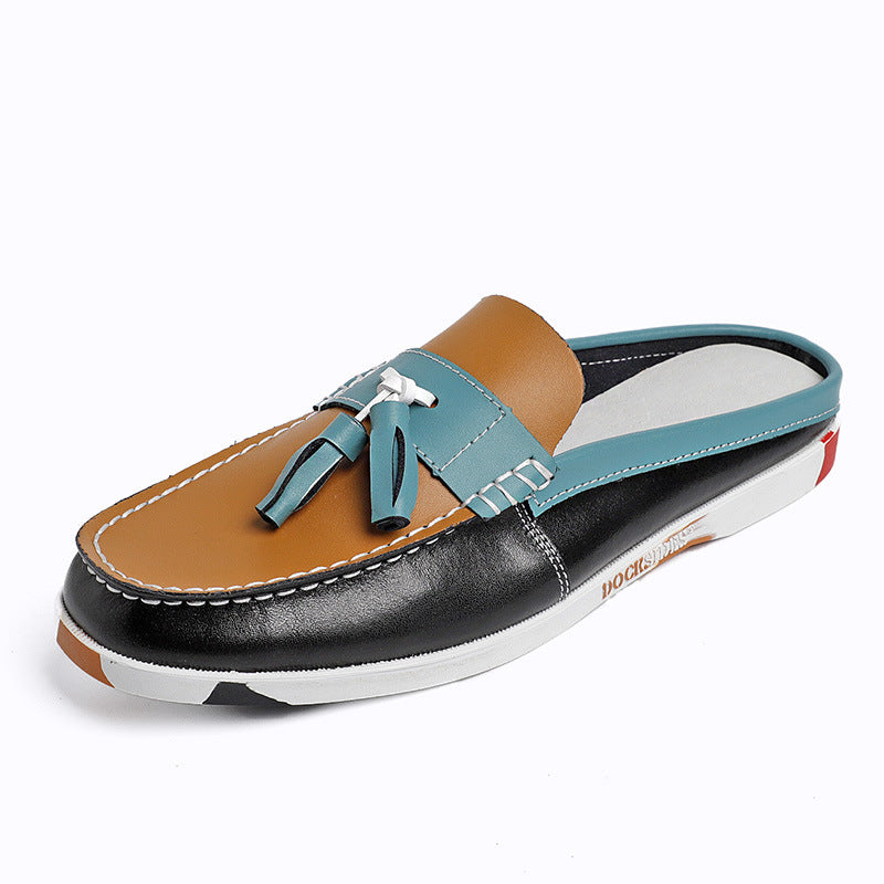 Designer Loafers Lässige Halbzehenschuhe