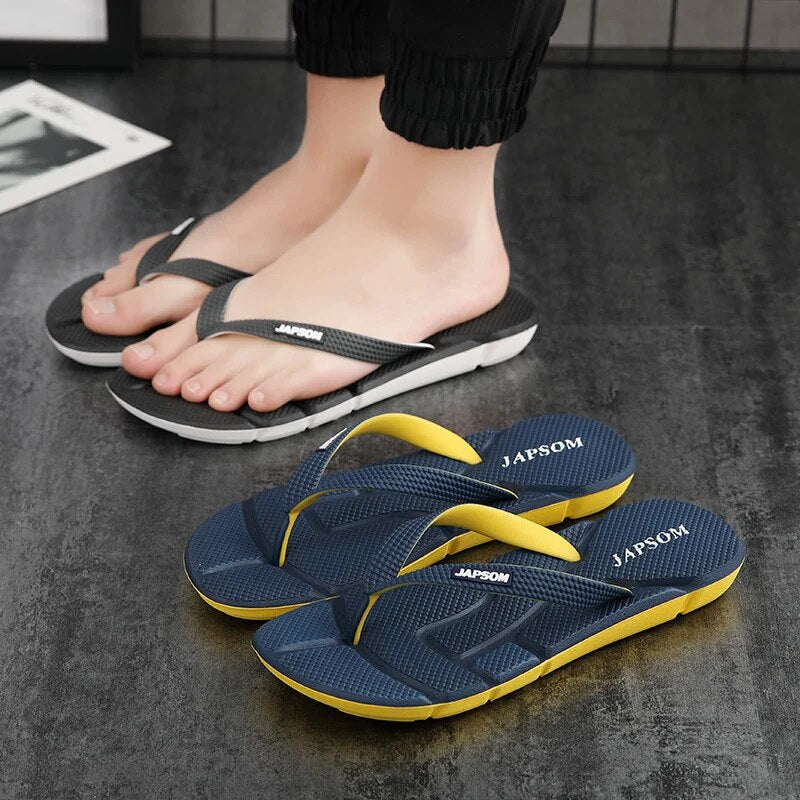 Bequeme Flip-Flops für Herren - Leicht und Atmungsaktiv - Perfekt für Strand und Freizeit