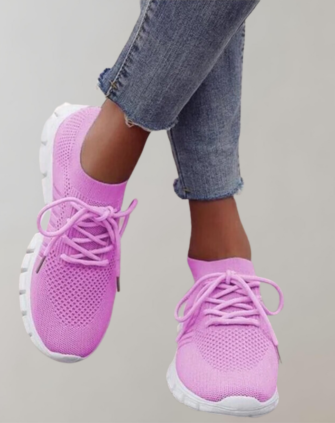 Dames - Sneakers - Mesh Ademend en Lichtgewicht - Comfortabele Schoenen voor Actieve Dagen