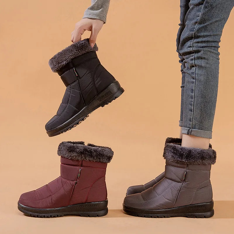 Damen - Winterstiefel - Warm und leicht - Bequeme Stiefel für kalte Tage