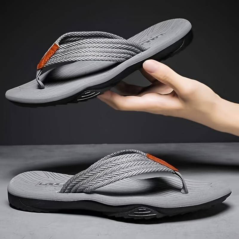 Bequeme Flip-Flops für Herren - Leicht, Rutschfest, Ideal für Sommer - Komfortable Sandalen für jeden Anlass