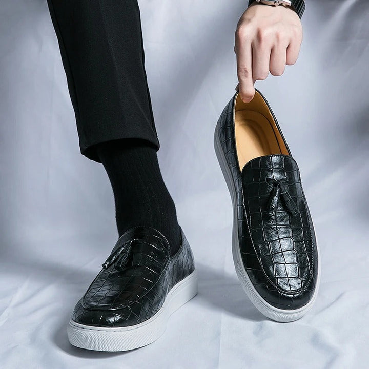 Bequeme Loafers für Männer - Elegante Schuhe aus weichem Leder - Ideal für Freizeit und Büro