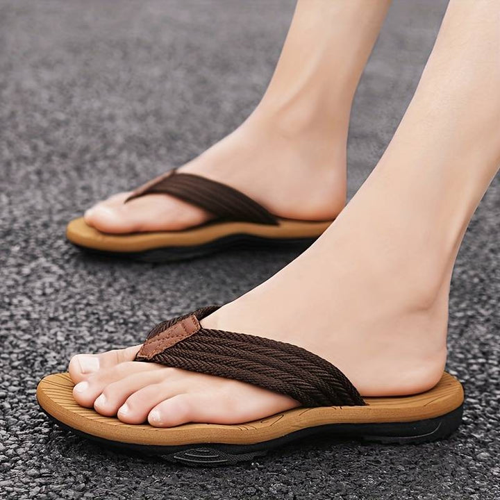 Bequeme Flip-Flops für Herren - Leicht, Rutschfest, Ideal für Sommer - Komfortable Sandalen für jeden Anlass