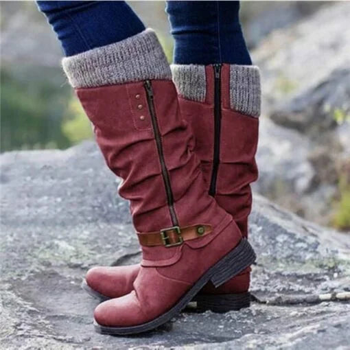 Damen - Stiefel - Bequeme und stilvolle Schuhe - Modische Fußbekleidung für jeden Anlass