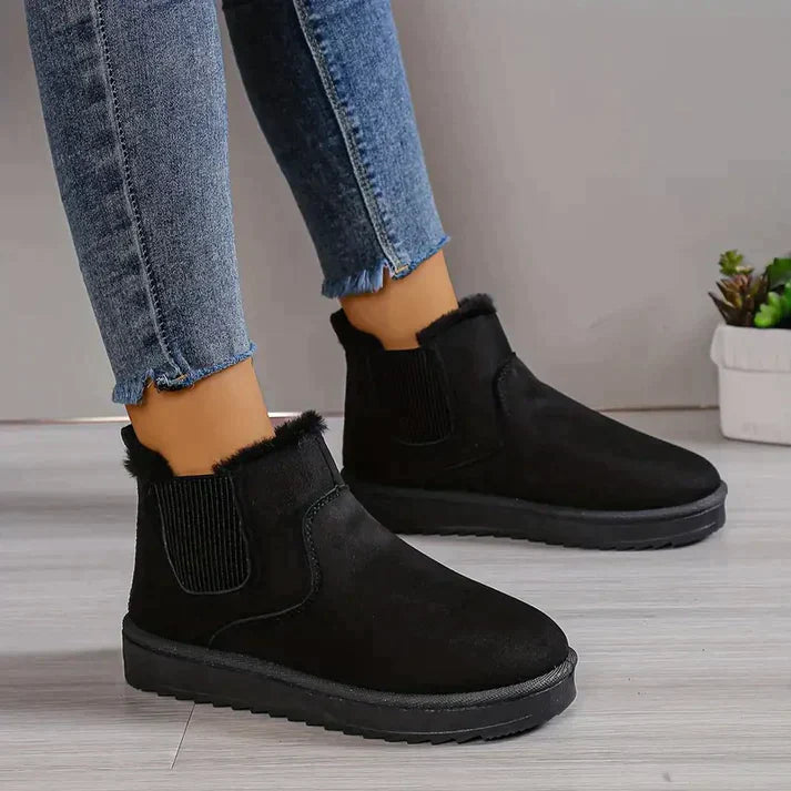 Damen - Warme Winterstiefel Bequem und Stilvoll - Ideal für kalte Tage