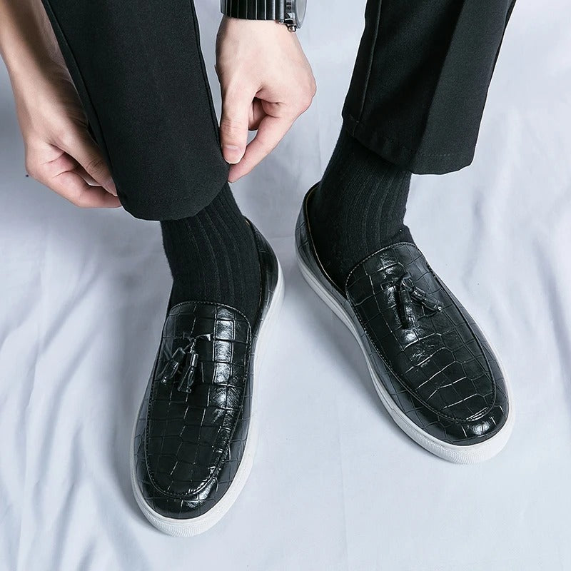 Bequeme Loafers für Männer - Elegante Schuhe aus weichem Leder - Ideal für Freizeit und Büro