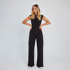 Eleganter Jumpsuit mit weiten Beinen