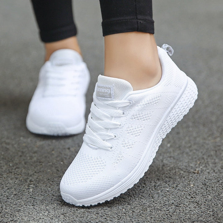 Damen - Laufschuhe - Leichte Sneakers - Komfortable Sportschuhe für aktive Frauen