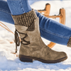 Damen - Winter-Mittelfußstiefel - Warmes Futter - Bequeme Winterstiefel für kalte Tage