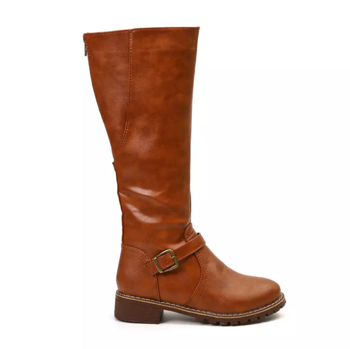 Damen - Lederstiefel - Hochwertiges Leder - Bequeme und Stilvolle Stiefel für jeden Anlass