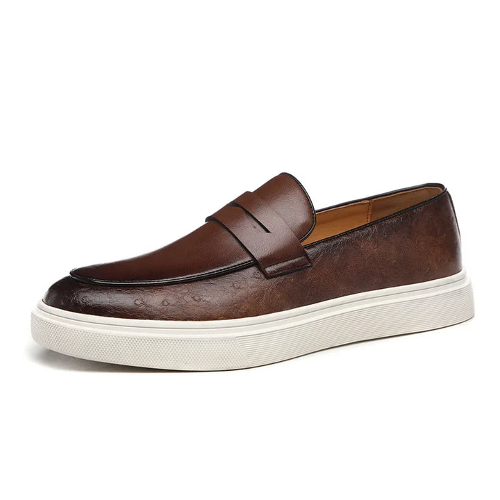 Britische Penny Loafers