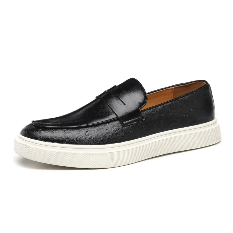 Britische Penny Loafers