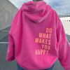 Happy - Stylisches Kapuzensweatshirt