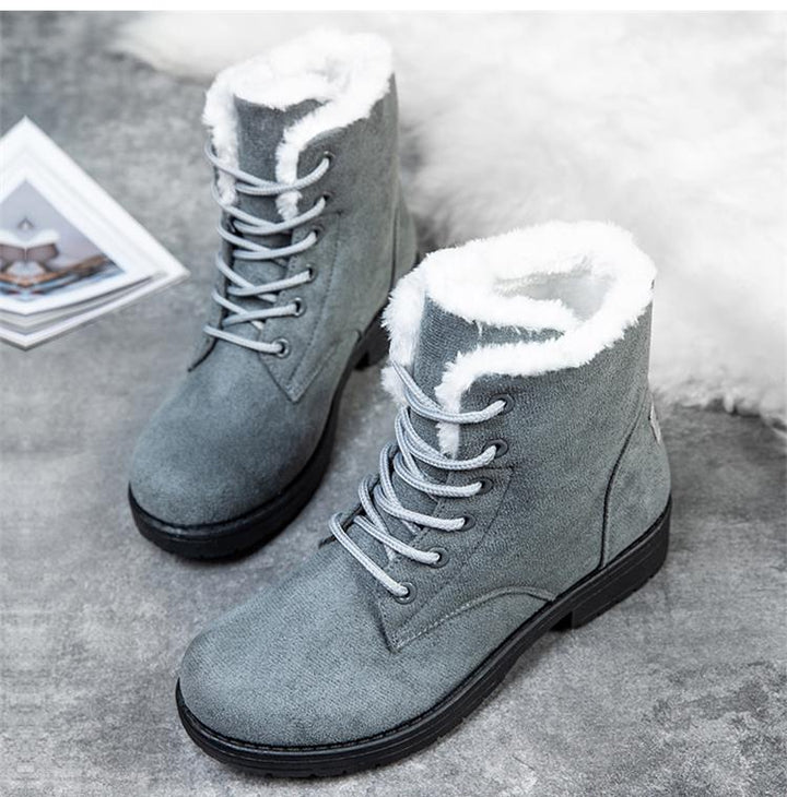 Damen - Stiefel - Warm gefüttert & wasserabweisend - Ideal für kalte Wintertage