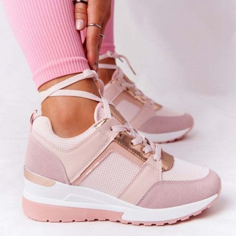 Damen - Turnschuhe - Bequemes Design - Sportliche Sneakers für Aktive Lebensstile