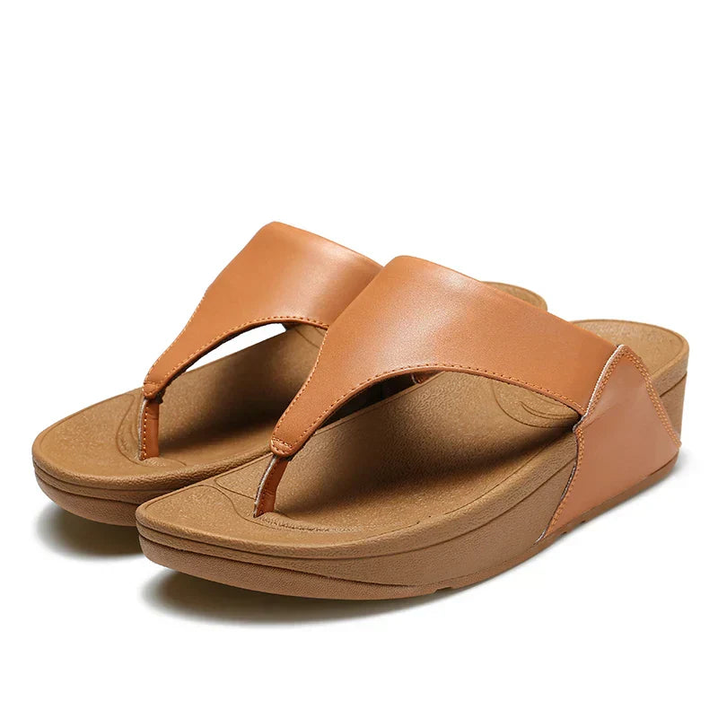 Kunstleder-Sandalen für Frauen