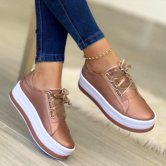 Plateau Schuhe Damen