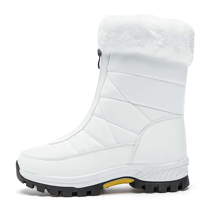 Damen - Winterschneestiefel - Wasserdichtes Material - Bequeme Winterstiefel für kalte Tage