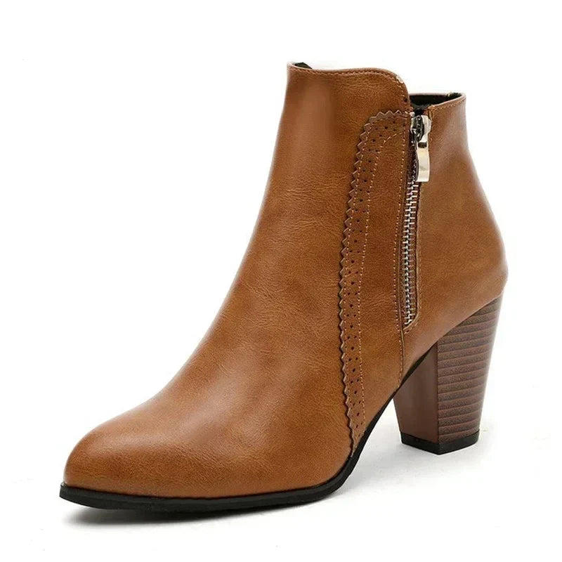 Elegante Stiefelette mit Absatz