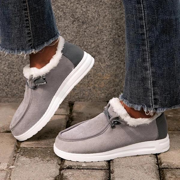 Elegante Winter-Sneakers mit Fellfutter