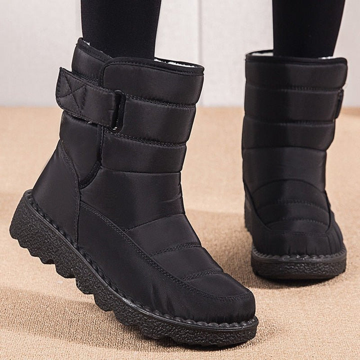 Damen - Winter-Stiefeletten - Gefüttert & Warm - Ideale Begleiter für kalte Tage und Schnee