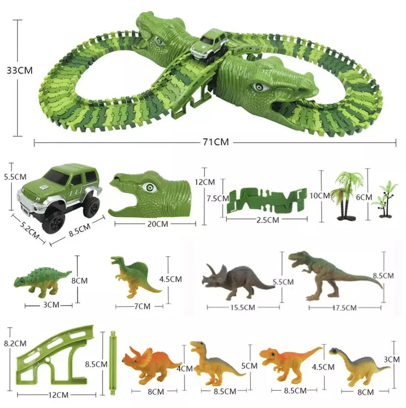 Dinosaurier-Rennstrecke