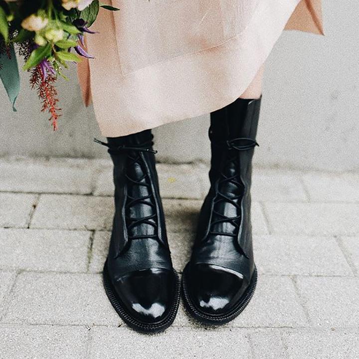 Gabour Klassische Stiefel | Vintage Stiefel mit Absatz für Frauen